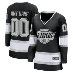 NHL Black Los Angeles Kings Fanatics Women's Home Breakaway Custom Jersey