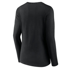 Women's Classic Logo Long Sleeve V-Neck T-Shirt - Jacksonville Jaguars