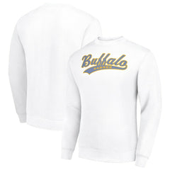 NHL White Buffalo Sabres Starter Tailsweep City Pullover Sweatshirt