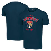 NHL Navy Florida Panthers Starter Logo T-Shirt