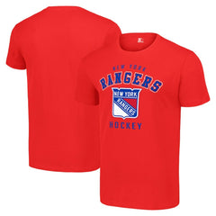 NHL Red New York Rangers Starter Logo T-Shirt