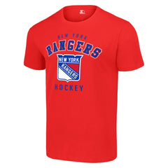 NHL Red New York Rangers Starter Logo T-Shirt
