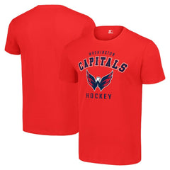 NHL Red Washington Capitals Starter Logo T-Shirt