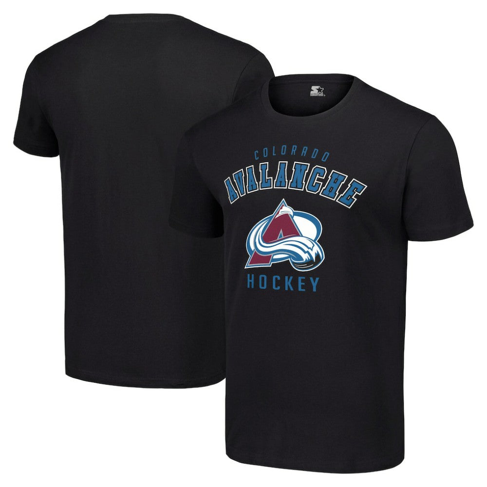 NHL Black Colorado Avalanche Starter Logo T-Shirt