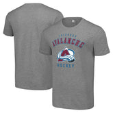 NHL Heather Gray Colorado Avalanche Starter Logo T-Shirt