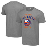 NHL Heather Gray New York Islanders Starter Logo T-Shirt
