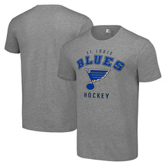 NHL Heather Gray St. Louis Blues Starter Logo T-Shirt