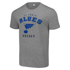 NHL Heather Gray St. Louis Blues Starter Logo T-Shirt