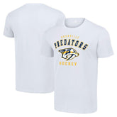NHL White Nashville Predators Starter Logo T-Shirt
