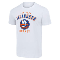 NHL White New York Islanders Starter Logo T-Shirt
