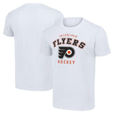 NHL White Philadelphia Flyers Starter Logo T-Shirt