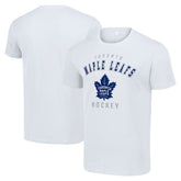 NHL White Toronto Maple Leafs Starter Logo T-Shirt