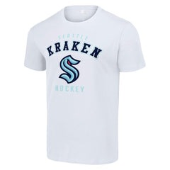 NHL White Seattle Kraken Starter Logo T-Shirt