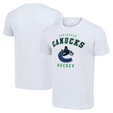 NHL White Vancouver Canucks Starter Logo T-Shirt