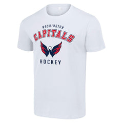 NHL White Washington Capitals Starter Logo T-Shirt