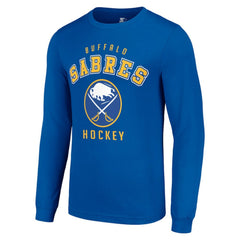 NHL Royal Buffalo Sabres Starter Logo Long Sleeve T-Shirt