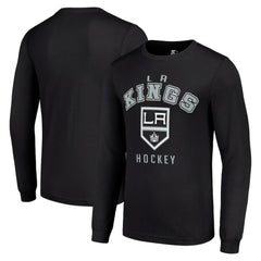 NHL Black Los Angeles Kings Starter Logo Long Sleeve T-Shirt