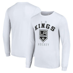 NHL White Los Angeles Kings Starter Logo Long Sleeve T-Shirt