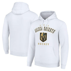 NHL White Vegas Golden Knights Starter Logo Pullover Hoodie
