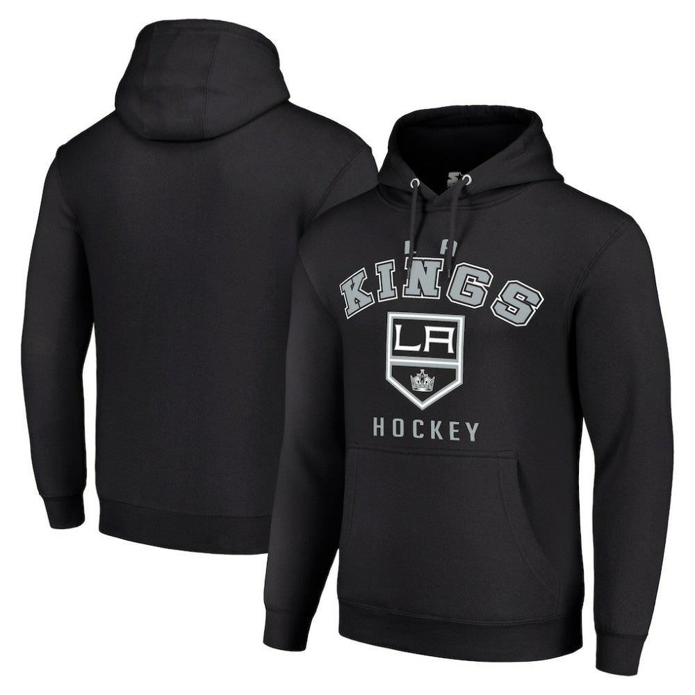 NHL Black Los Angeles Kings Starter Logo Pullover Hoodie