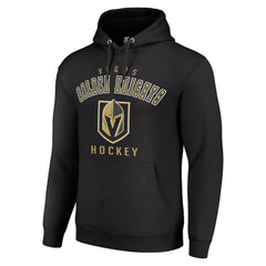 NHL Black Vegas Golden Knights Starter Logo Pullover Hoodie