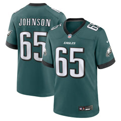Lane Johnson Team Game Jersey - Philadelphia Eagles