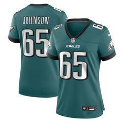Lane Johnson Women's Team Game Jersey - Philadelphia Eagles