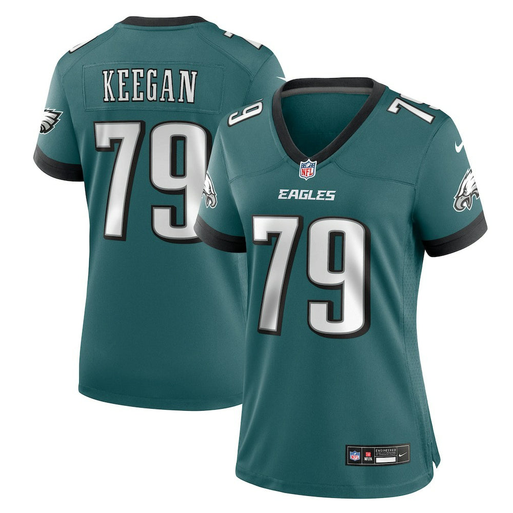 Trevor Keegan Women's Team Game Jersey - Philadelphia Eagles
