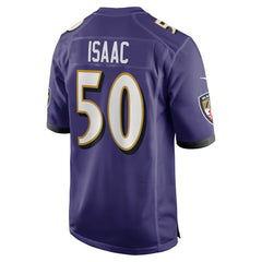 Adisa Isaac Team Game Jersey - Baltimore Ravens