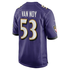 Kyle Van Noy Team Game Jersey - Baltimore Ravens