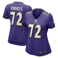 Andrew Vorhees Women's Game Jersey - Baltimore Ravens