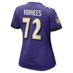 Andrew Vorhees Women's Game Jersey - Baltimore Ravens