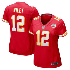 Jared Wiley Women's Game Jersey - Kansas City Chiefs