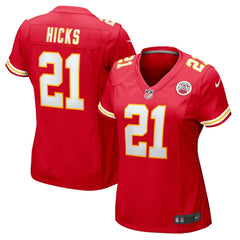 Jaden Hicks Women's Game Jersey - Kansas City Chiefs