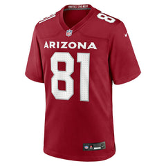 Travis Vokolek Team Game Jersey - Arizona Cardinals