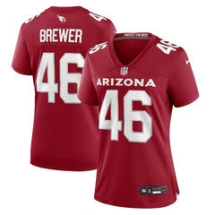 Aaron Brewer Women's Game Jersey - Arizona Cardinals