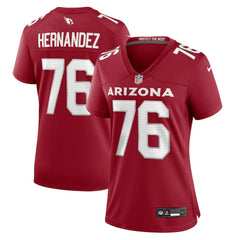Will Hernandez Women's Game Jersey - Arizona Cardinals