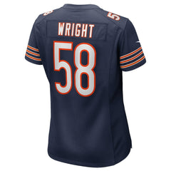 Darnell Wright Women's Game Jersey - Chicago Bears