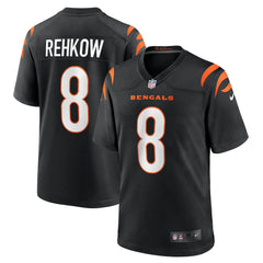 Ryan Rehkow Game Jersey - Cincinnati Bengals