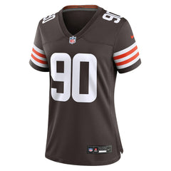 Maurice Hurst II Women's Game Jersey - Cleveland Browns