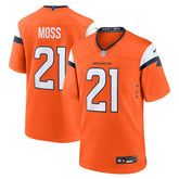 Riley Moss Team Game Jersey - Denver Broncos