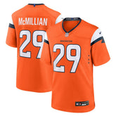 Ja'Quan McMillian Team Game Jersey - Denver Broncos