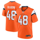 Mitchell Fraboni Team Game Jersey - Denver Broncos