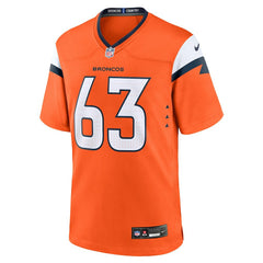 Alex Palczewski Team Game Jersey - Denver Broncos