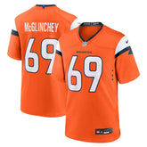 Mike McGlinchey Team Game Jersey - Denver Broncos