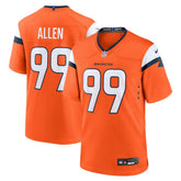 Zach Allen Team Game Jersey - Denver Broncos