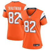 Adam Trautman Women's Team Game Jersey - Denver Broncos
