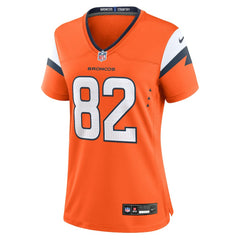 Adam Trautman Women's Team Game Jersey - Denver Broncos