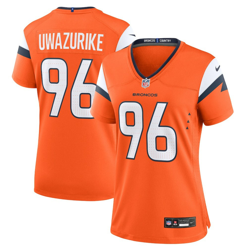 Eyioma Uwazurike Women's Team Game Jersey - Denver Broncos