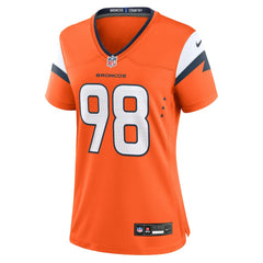 John Franklin-Myers Women's Team Game Jersey - Denver Broncos